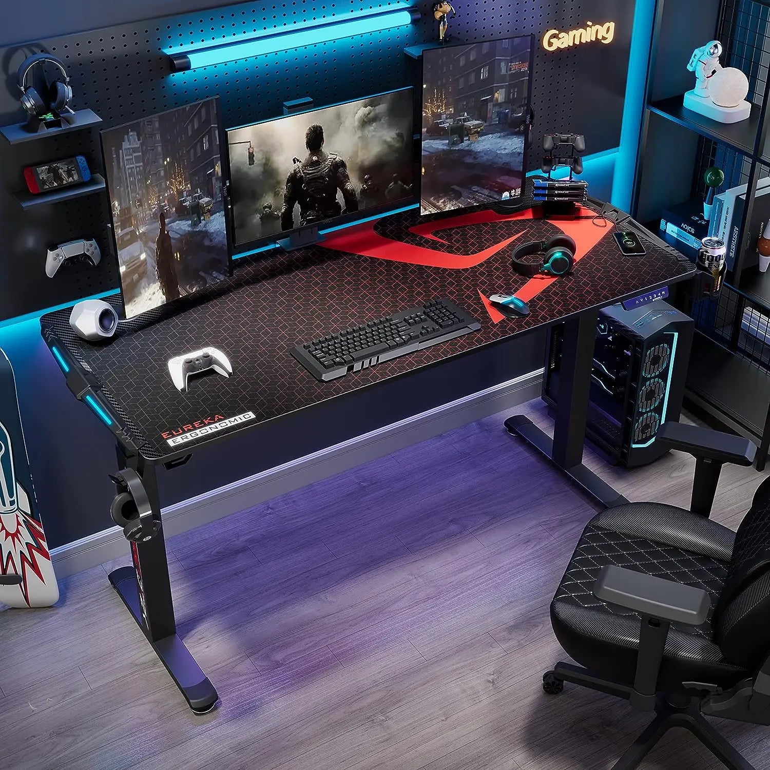 Adjustable Gaming Desk