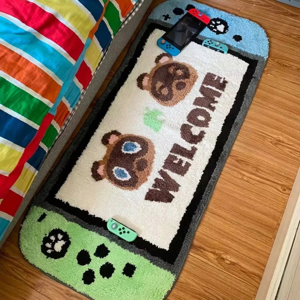 VIKAMA Game Controller Shaped Rug
