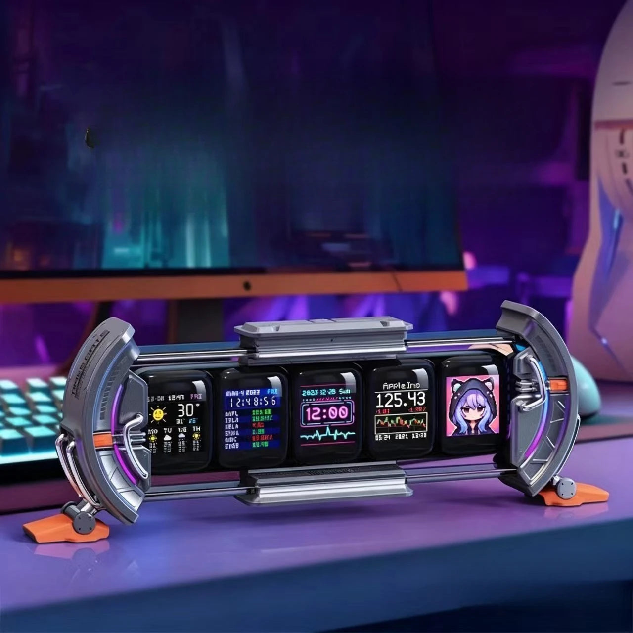 Gaming Room Digital Clock