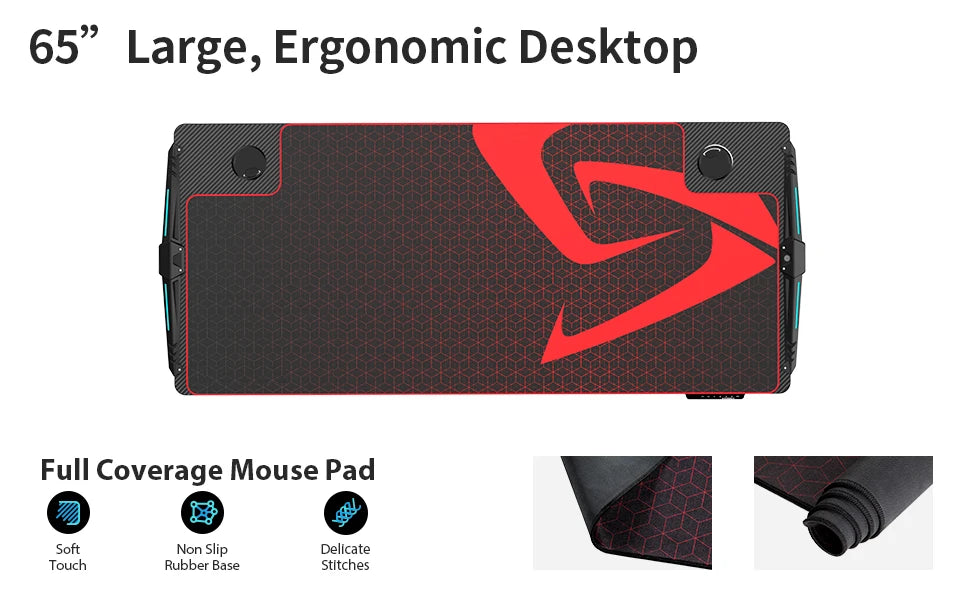 Adjustable Gaming Desk
